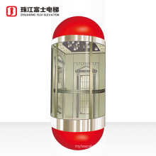 ZhuJiangFuji Factory Hot Sale & High Quality Residential Panoramic Elevator With Long-term Service